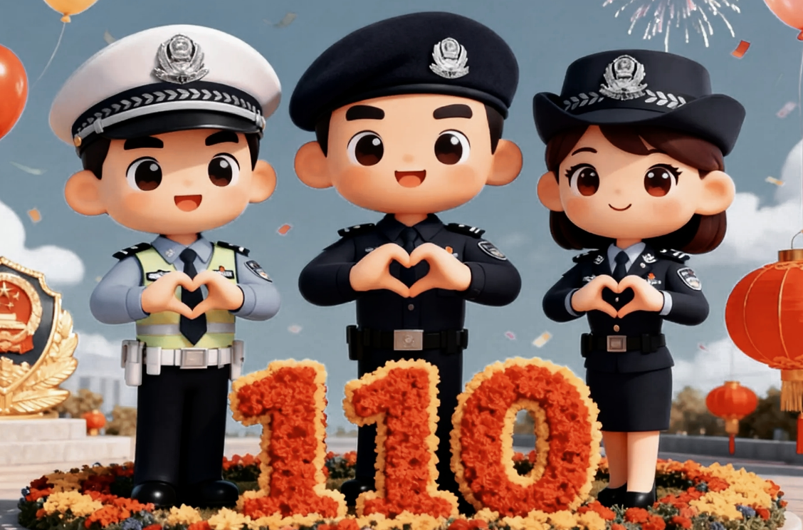 海南文笔峰 | 第六个中国人民警察节 专属礼敬